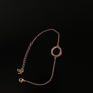 Adore by Swarovski Rose Gold Circle Bracelet